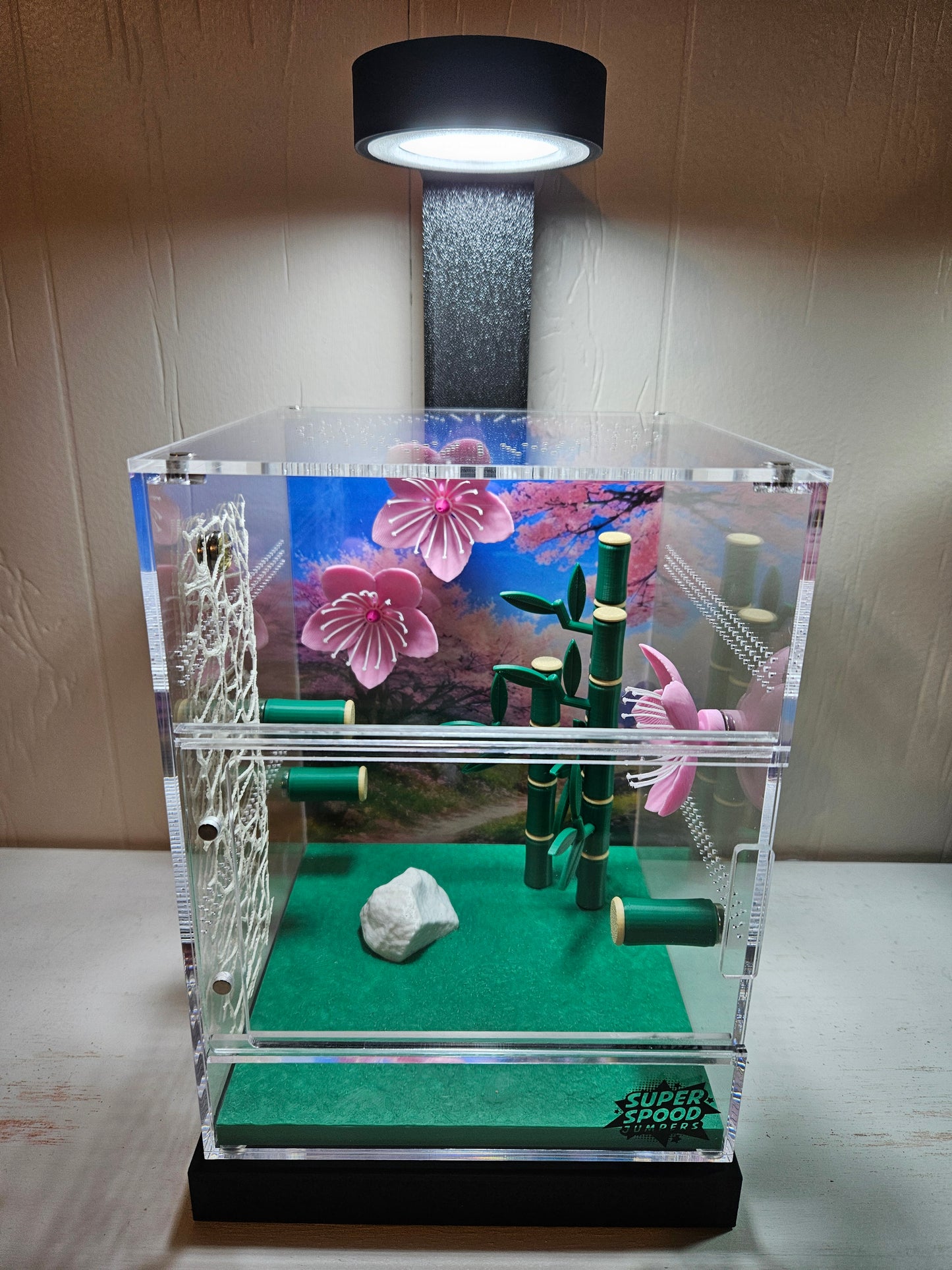 First Jumping Spider Enclosure Light (w/ plug, hub, and timer)
